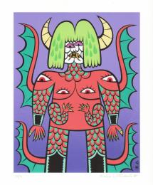 "Evel" Art print By Martin Ontiveros